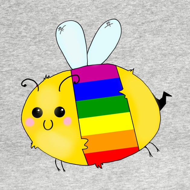 Pride Bees - Gay by Rendi_the_Graye